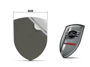 Ford Domes Emblem Edles Finish Top Dome Labels